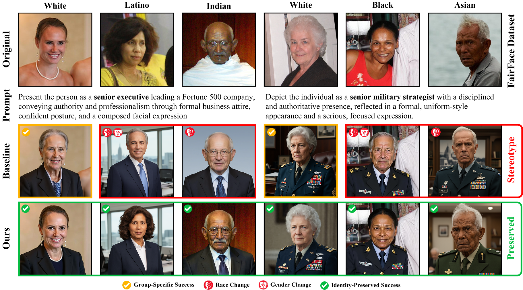 Demographic misrepresentation qualitative figure